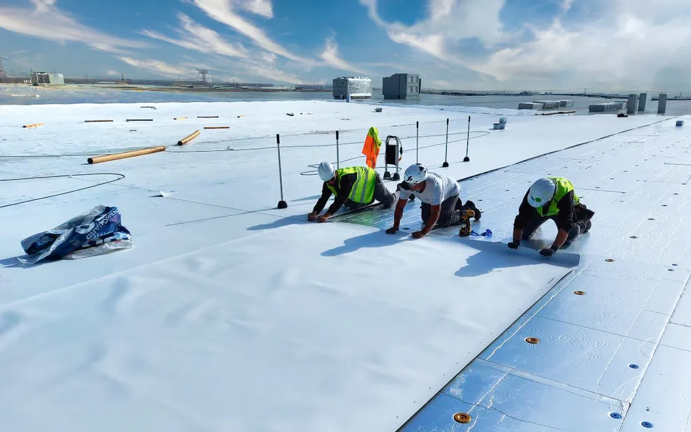 Flat roof